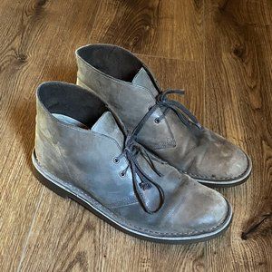 Clarks Desert Boots | Grey | Size 9.5
